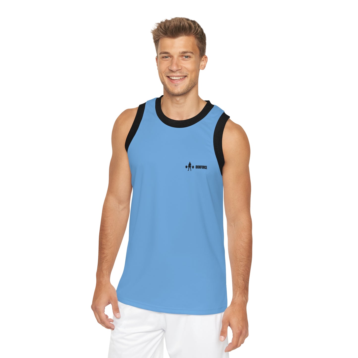 IRONFORCE™ Men's Lifting Jersey top light blue