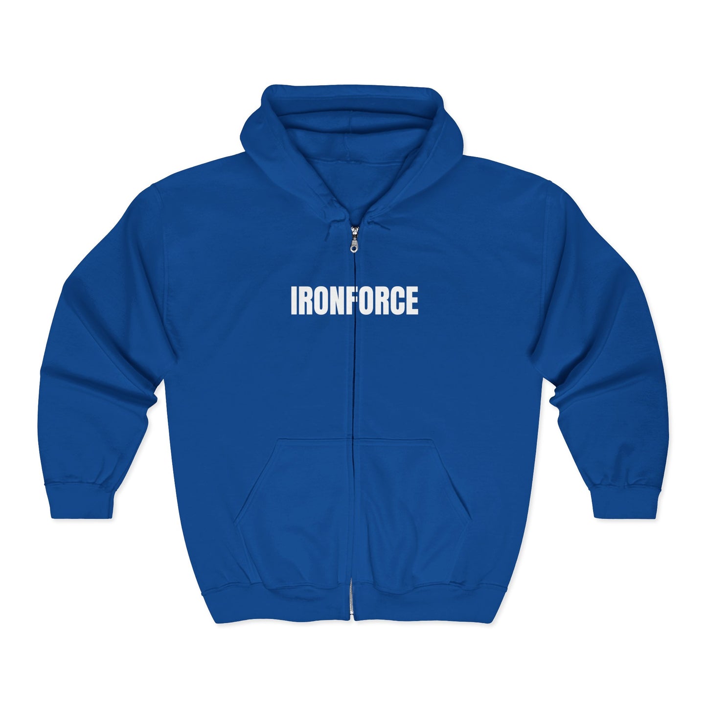 IRONFORCE™ Unisex Full Zip Hoodie
