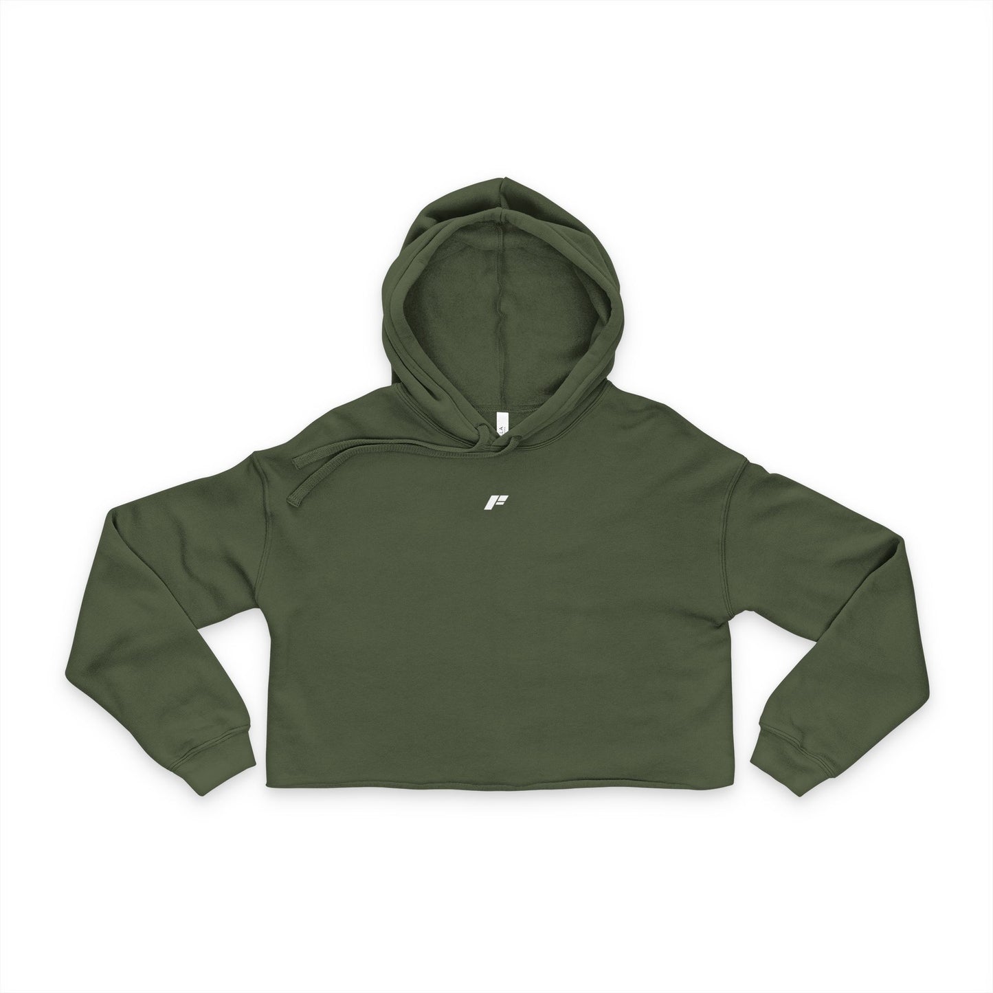 IRONFORCE™ Women's Gym wordsearch Hoodie - Empowering Women's Cropped Hoodie