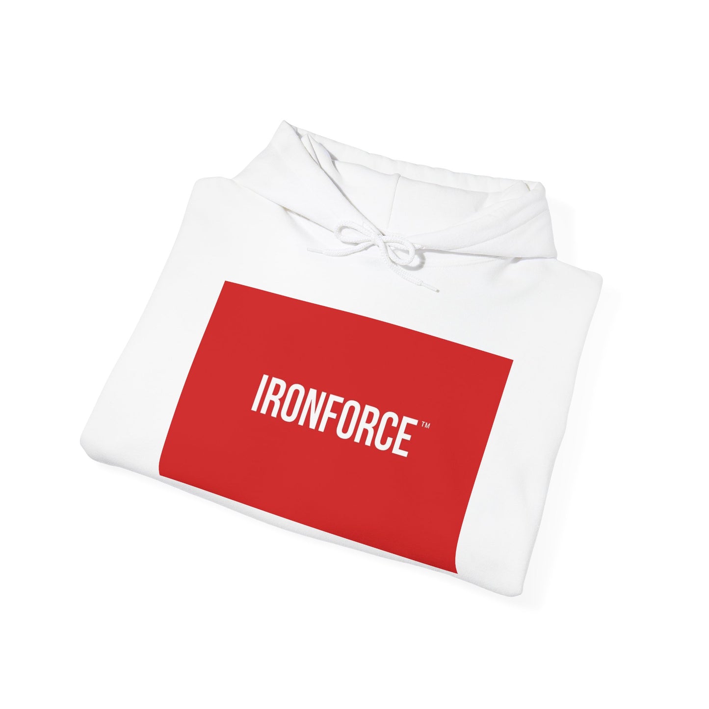 IRONFORCE™ Hooded Sweatshirt unisex, unleash your potential (red)