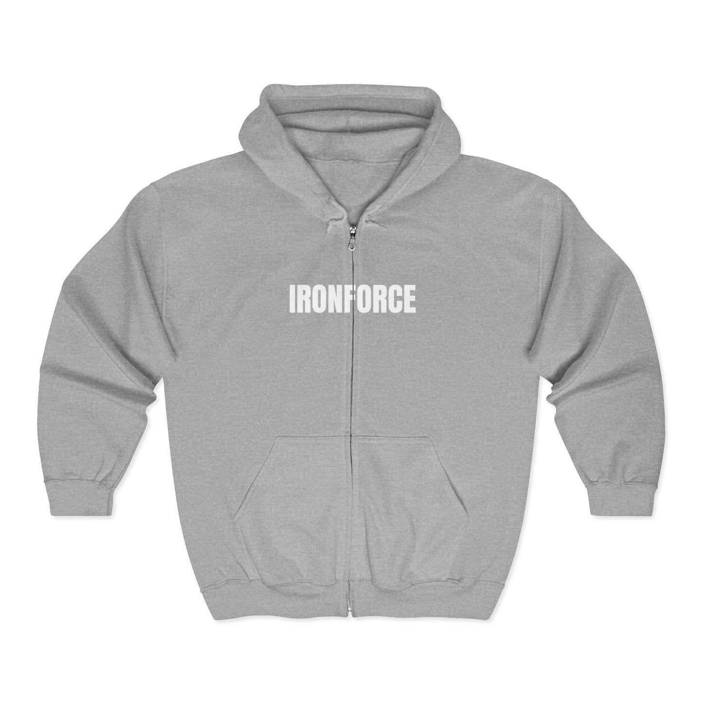 IRONFORCE™ Unisex Full Zip Hoodie