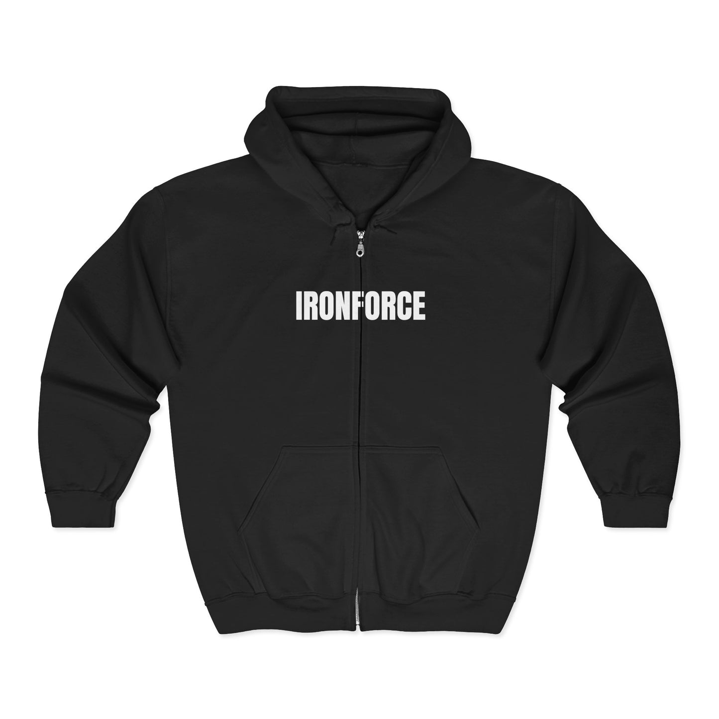 IRONFORCE™ Unisex Full Zip Hoodie