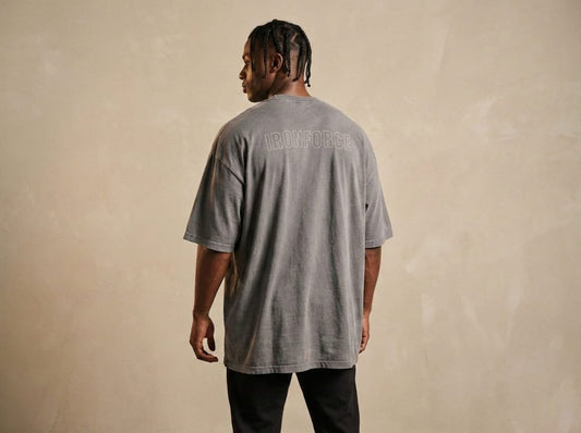 IRONFORCE™ Men's Titan Washed Oversized T-Shirt