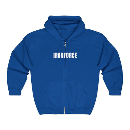 IRONFORCE™ Unisex Full Zip Hoodie