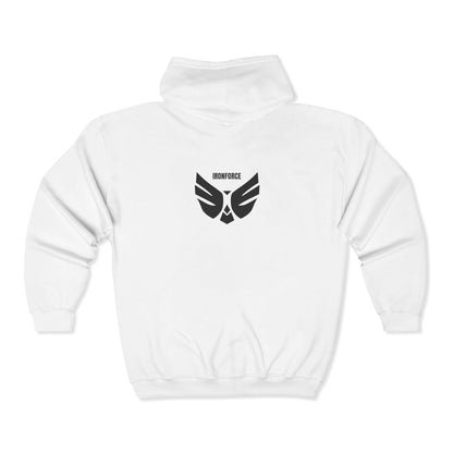 IRONFORCE™ Wings Edition Unisex Full Zip Hooded Sweatshirt