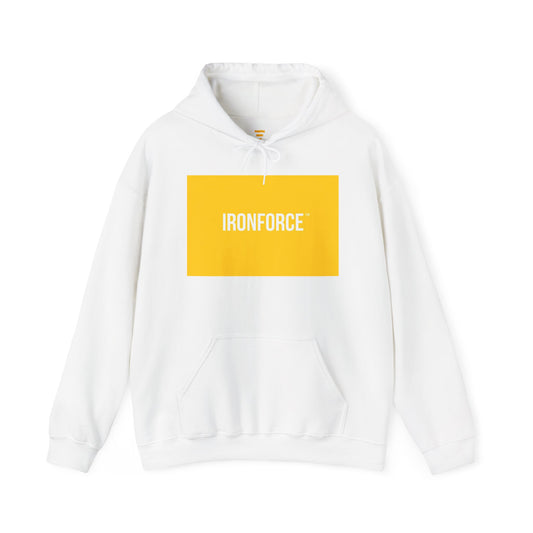 IRONFORCE™ Hooded Sweatshirt unisex, unleash your potential (yellow)