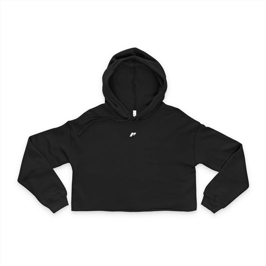 IRONFORCE™  Women's Gym wordsearch Hoodie - Empowering Women's Cropped Hoodie
