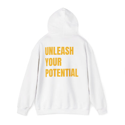 IRONFORCE™ Hooded Sweatshirt unisex, unleash your potential (yellow)