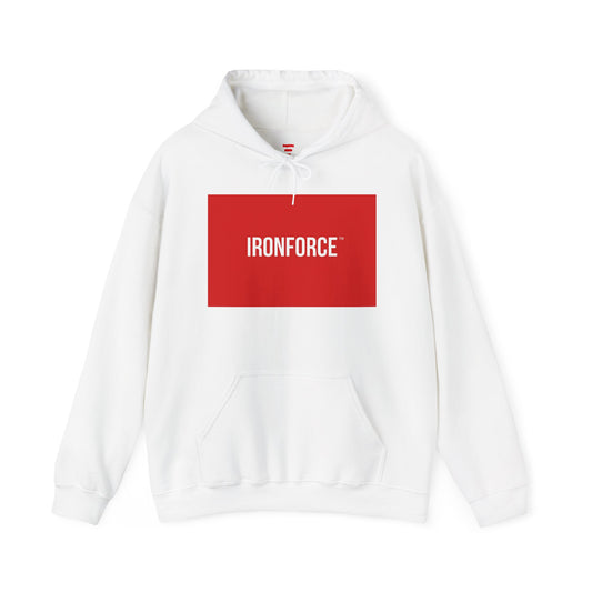IRONFORCE™ Hooded Sweatshirt unisex, unleash your potential (red)
