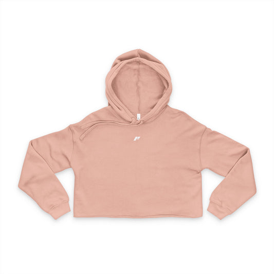 IRONFORCE™  Women's Gym wordsearch Hoodie - Empowering Women's Cropped Hoodie