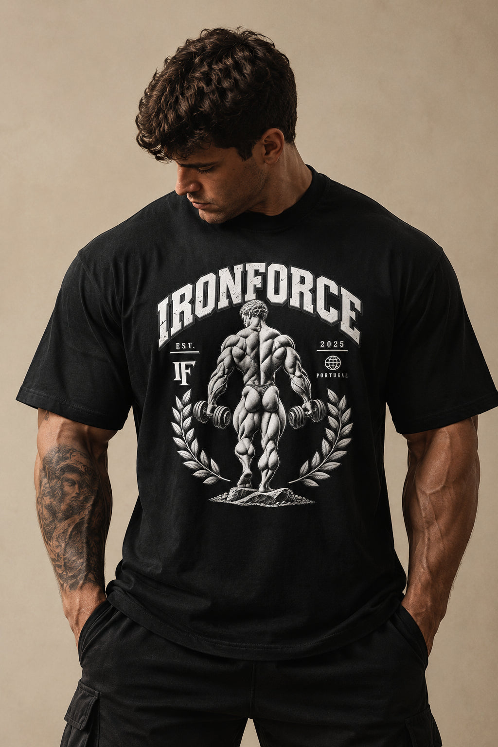 IRONFORCE™ Men's Oversized T-Shirt - The Legacy Tee