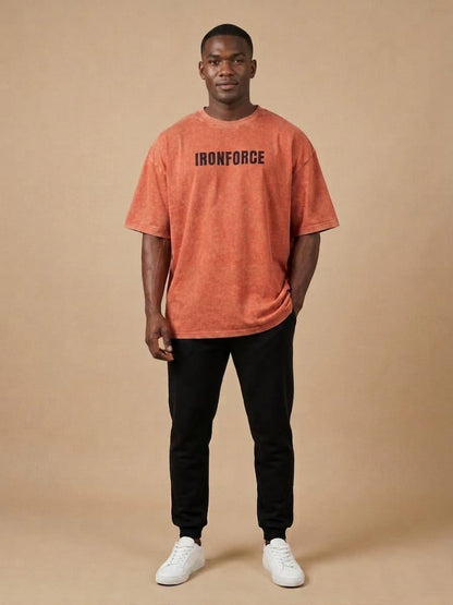 IRONFORCE™ Men's Titan Washed Oversized T-Shirt