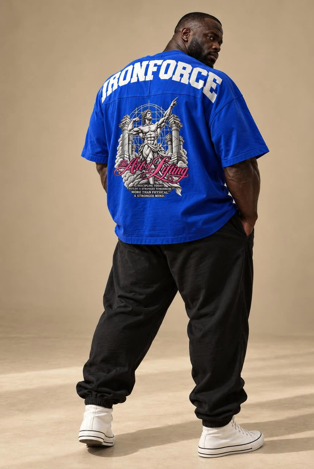 IRONFORCE™ Men's Super Oversized T-Shirt - The Art of Lifting