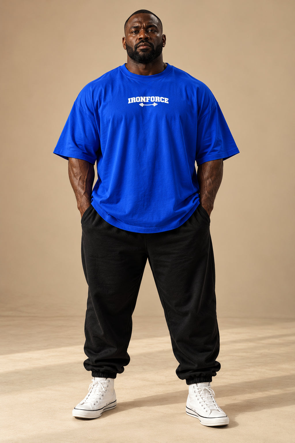 IRONFORCE™ Men's Super Oversized T-Shirt - The Art of Lifting