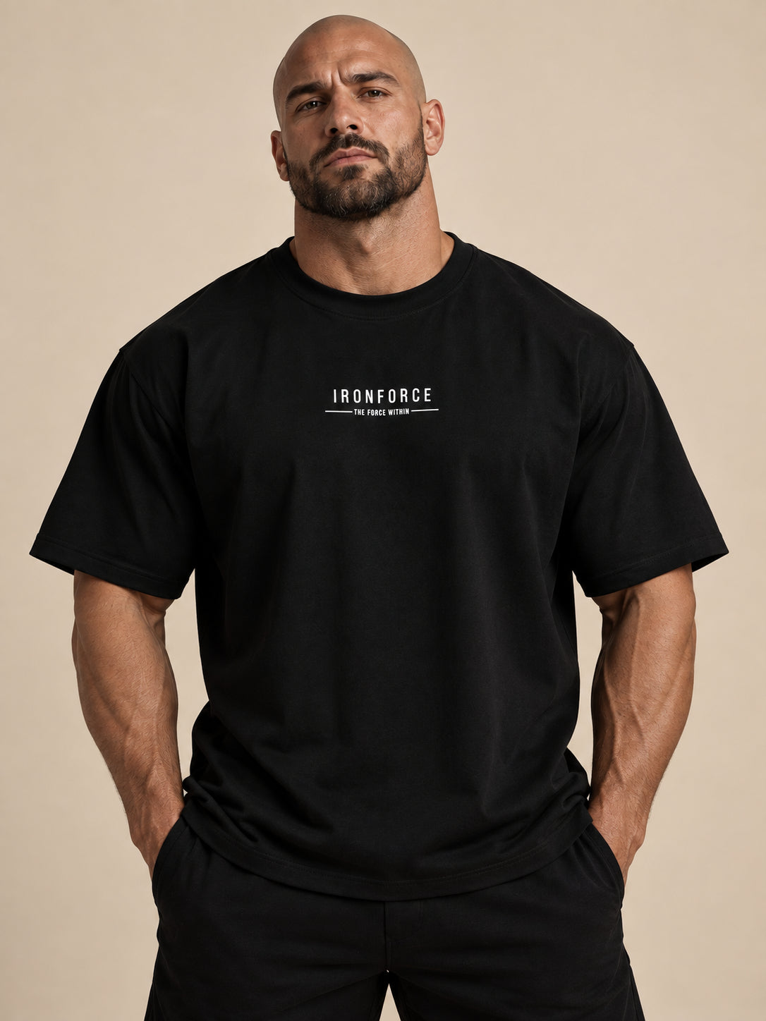 IRONFORCE™ Men's Oversized T-Shirt - God's plan tee