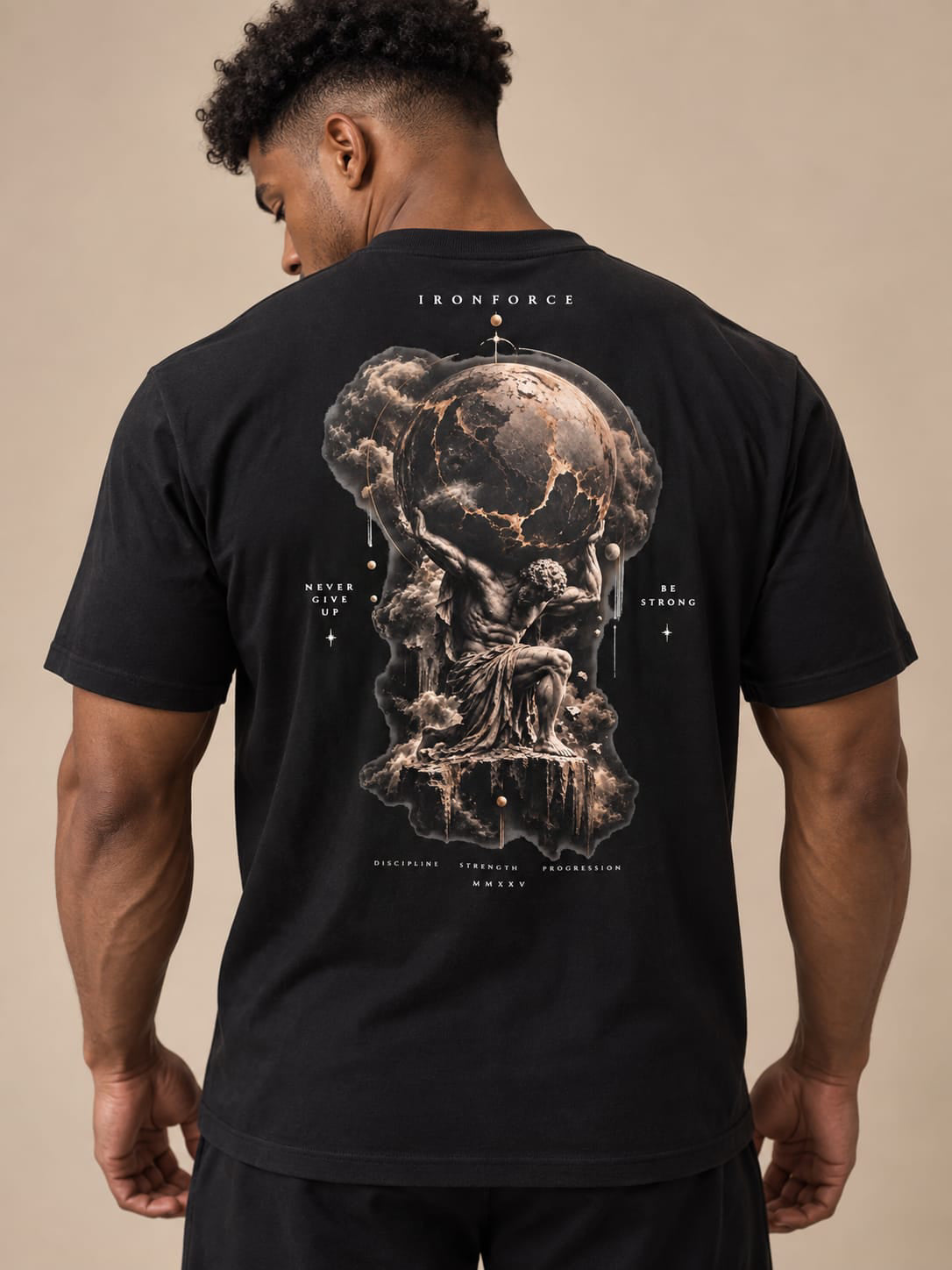 IRONFORCE™ Men's Oversized T-Shirt - The ATLAS Tee