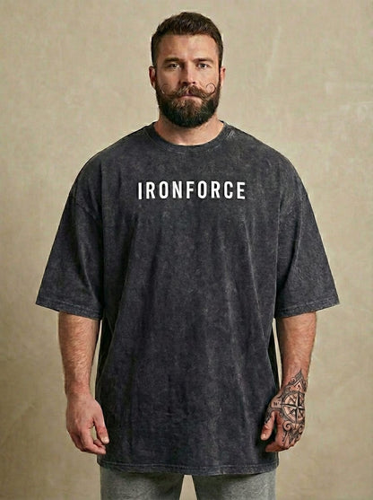 IRONFORCE™ Men's Titan Washed Oversized T-Shirt