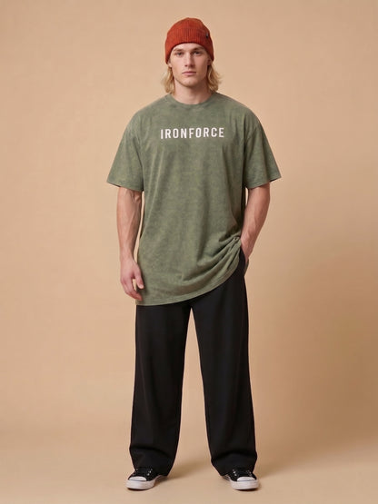 IRONFORCE™ Men's Titan Washed Oversized T-Shirt